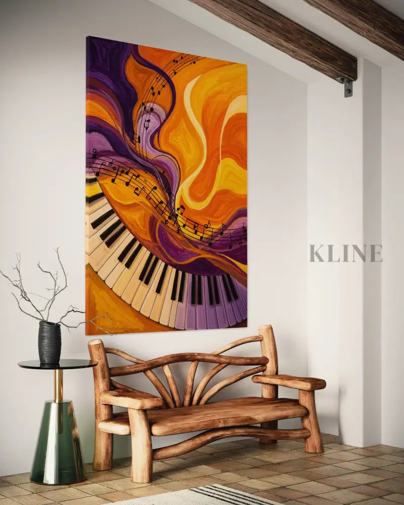 Symphony of Swirls - Hand Painting