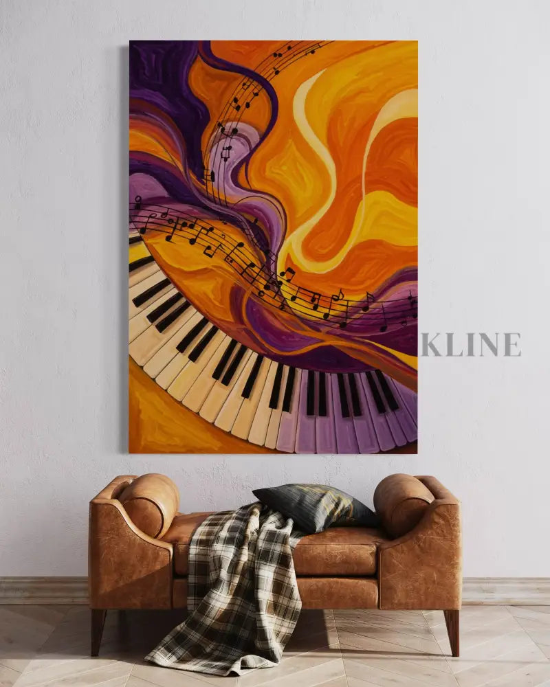 Symphony of Swirls - Hand Painting