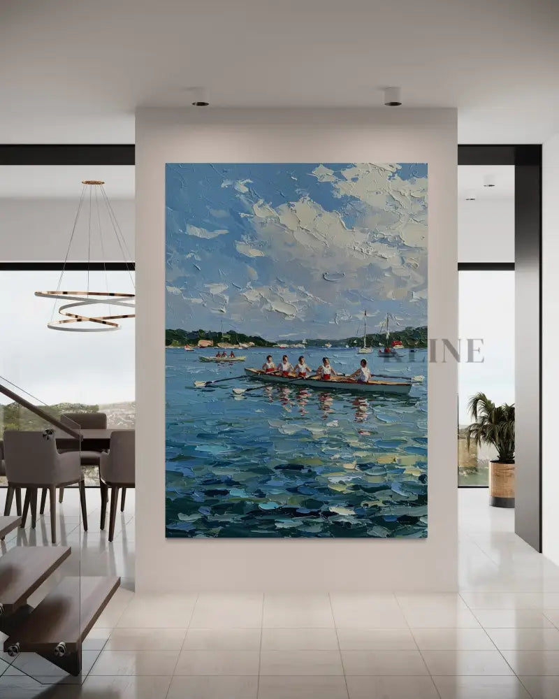 Sync in the Swell - Hand Painting