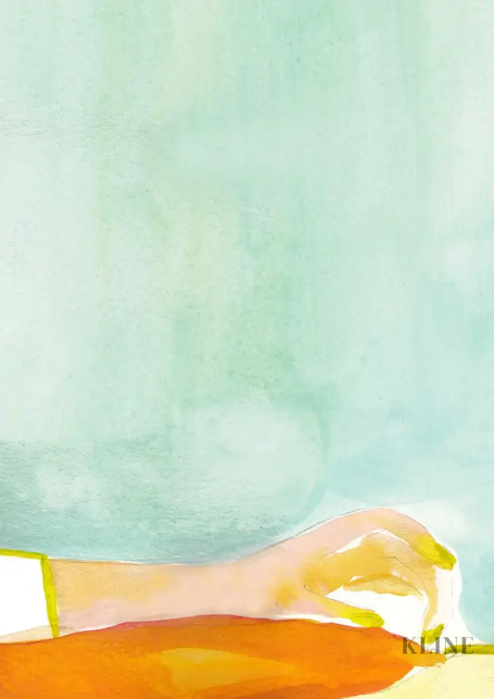 Tapping My Toes - Hand Painting