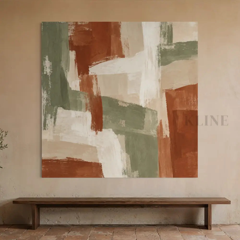 Terracotta No. 8 - Hand Painting