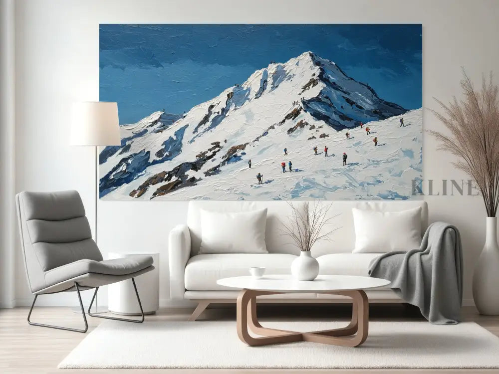The Ascent - Hand Painting