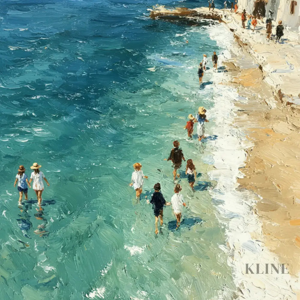The Blue Shore Experience - Hand Painting