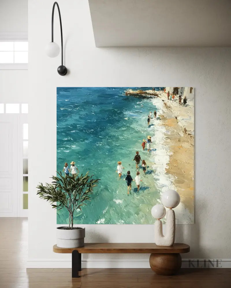 The Blue Shore Experience - Hand Painting