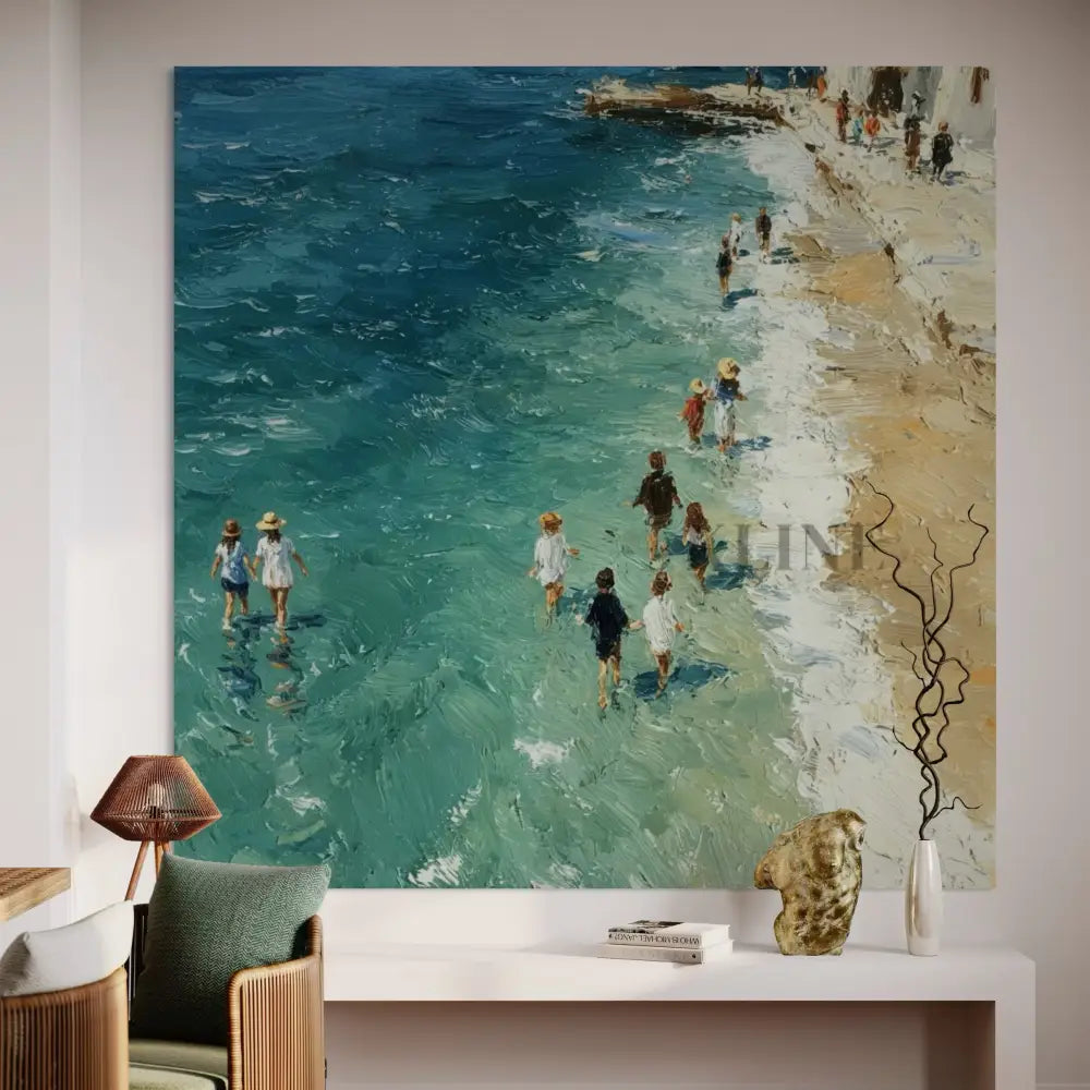 The Blue Shore Experience - Hand Painting