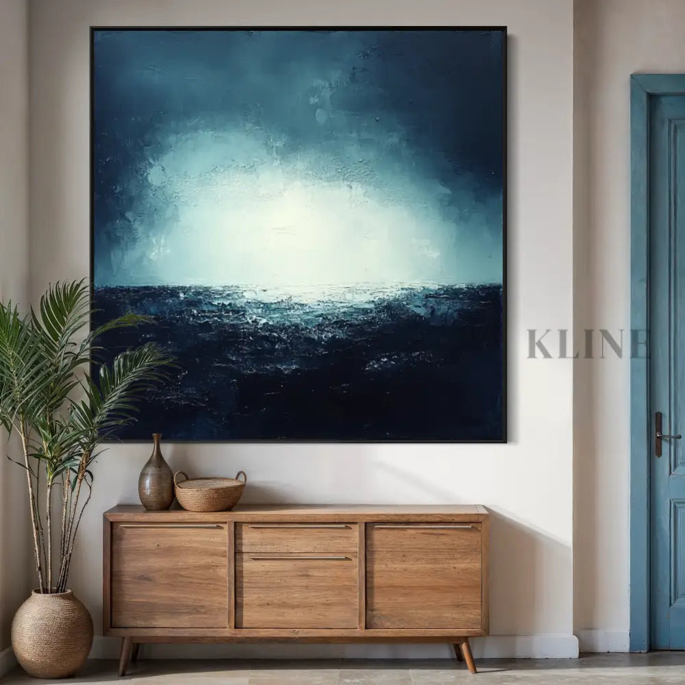The Calm After Midnight - Hand Painting