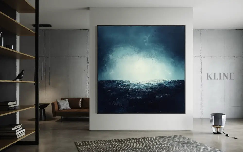 The Calm After Midnight - Hand Painting