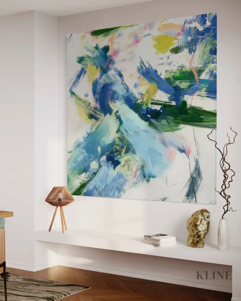 The Calm in the Chaos - Hand Painting