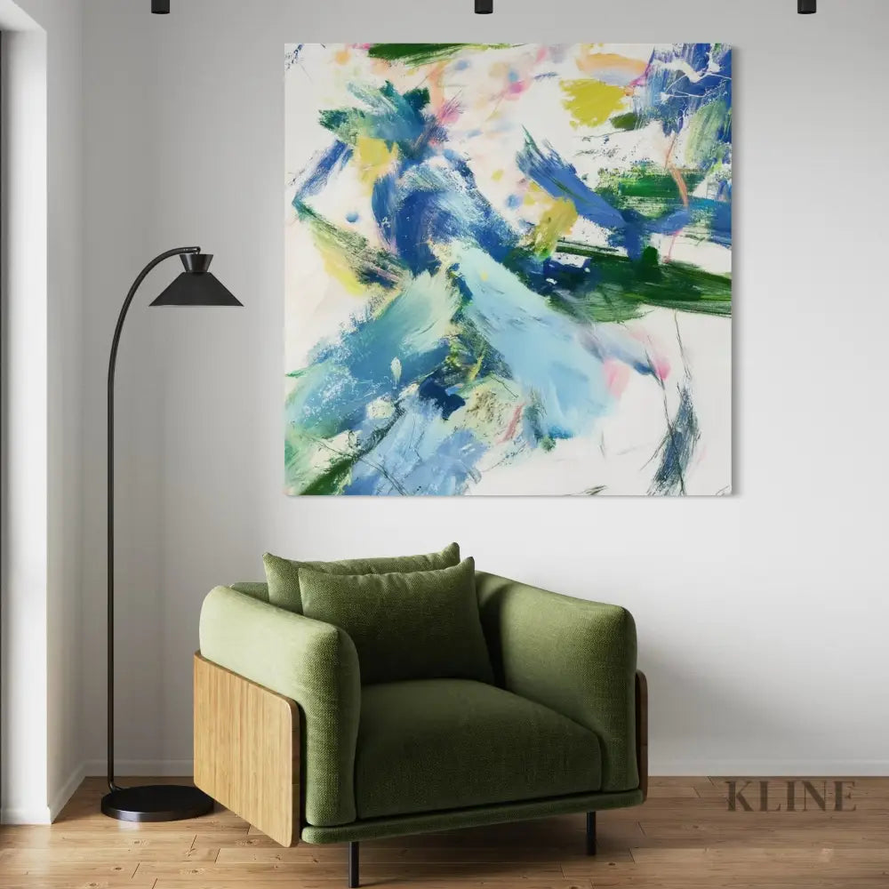 The Calm in the Chaos - Hand Painting