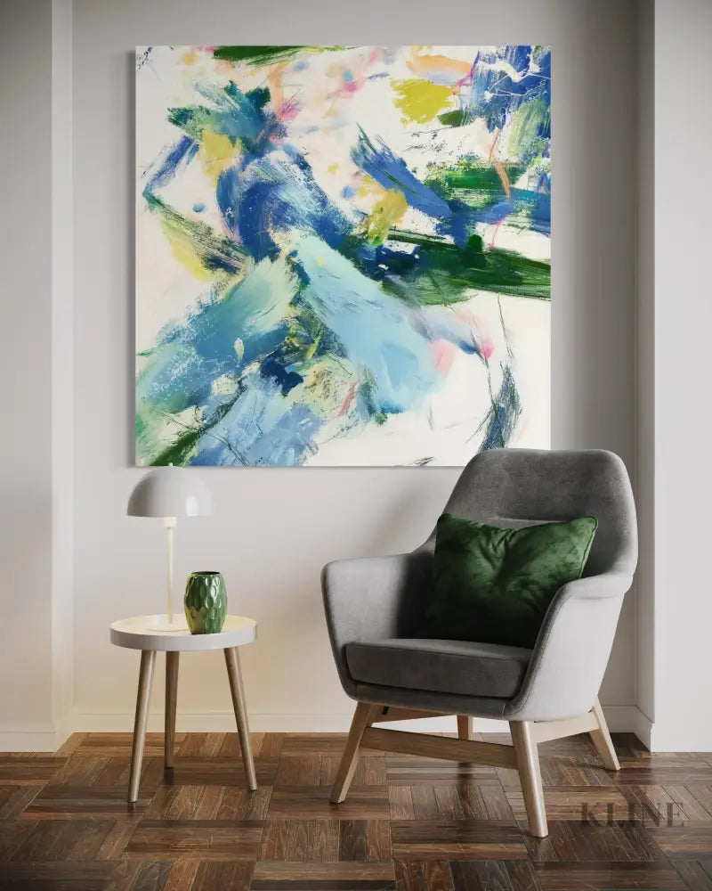 The Calm in the Chaos - Hand Painting