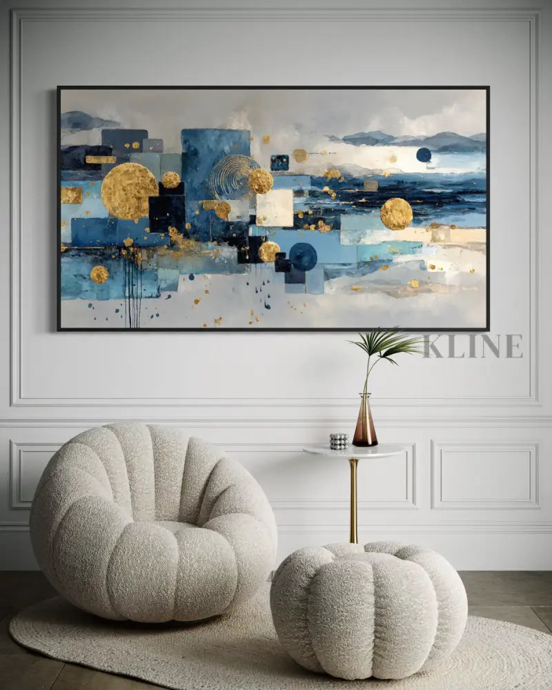 The Golden Balance - Hand Painting