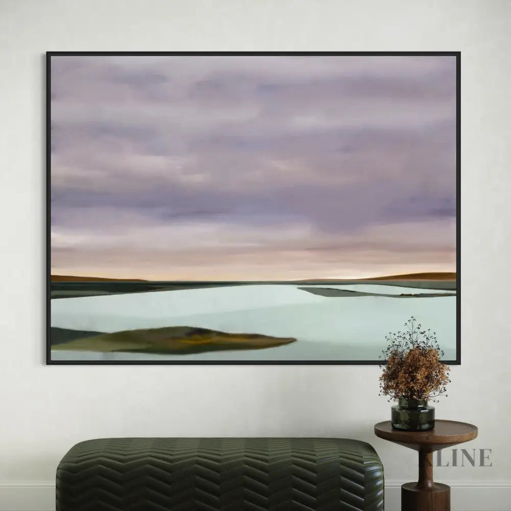 The Lake - Hand Painting
