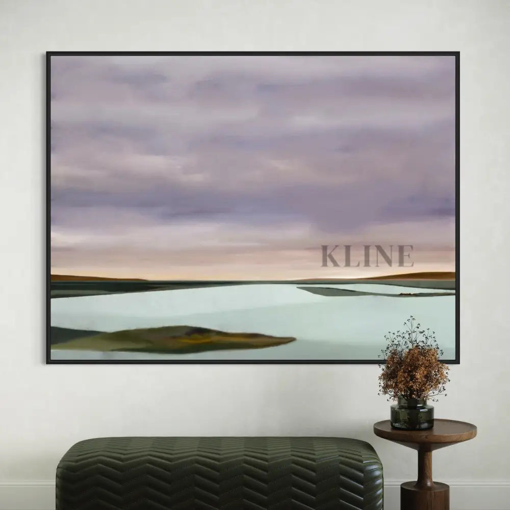 The Lake - Hand Painting