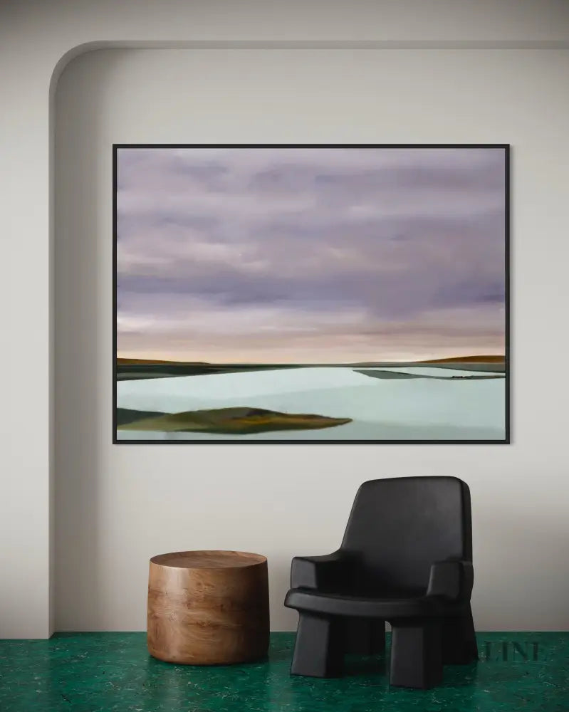 The Lake - Hand Painting