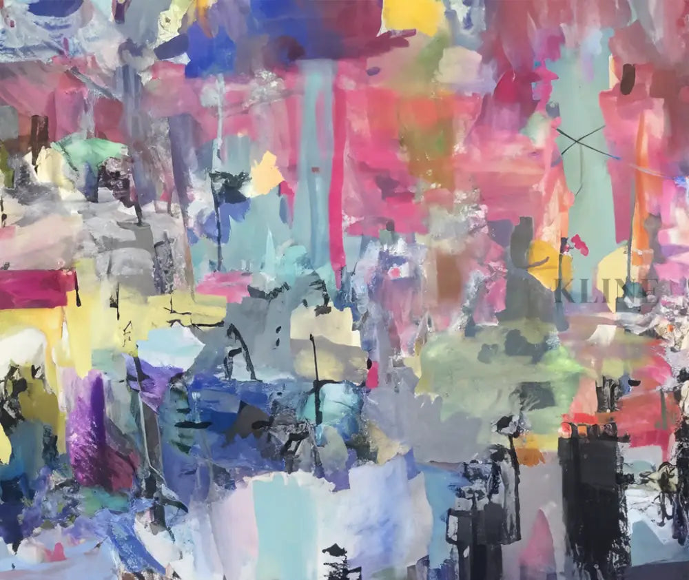 The Noise Between Thoughts - Hand Painting