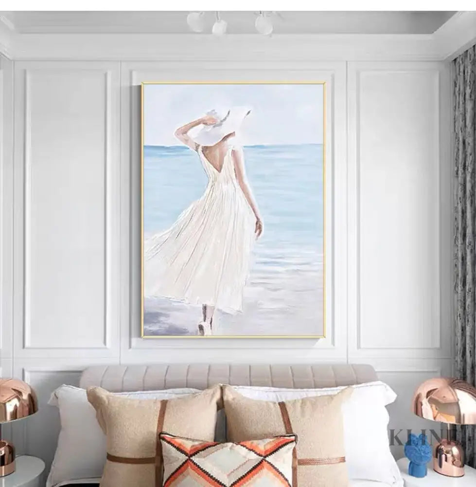 The Ocean’s Reach - Hand Painting