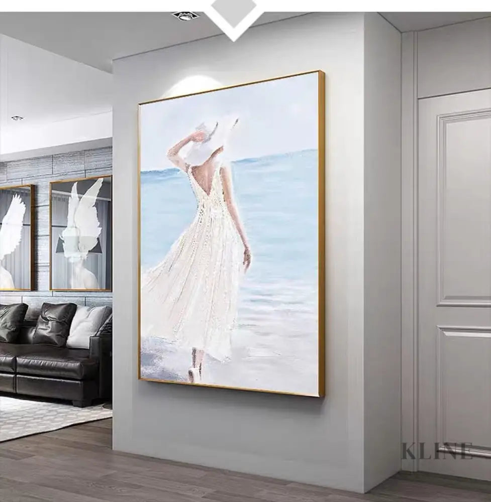 The Ocean’s Reach - Hand Painting