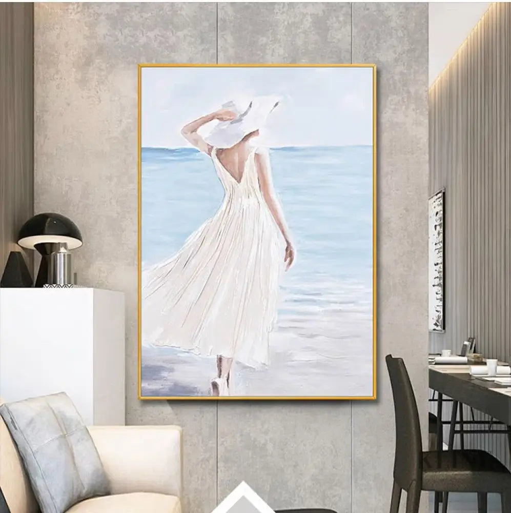The Ocean’s Reach - Hand Painting
