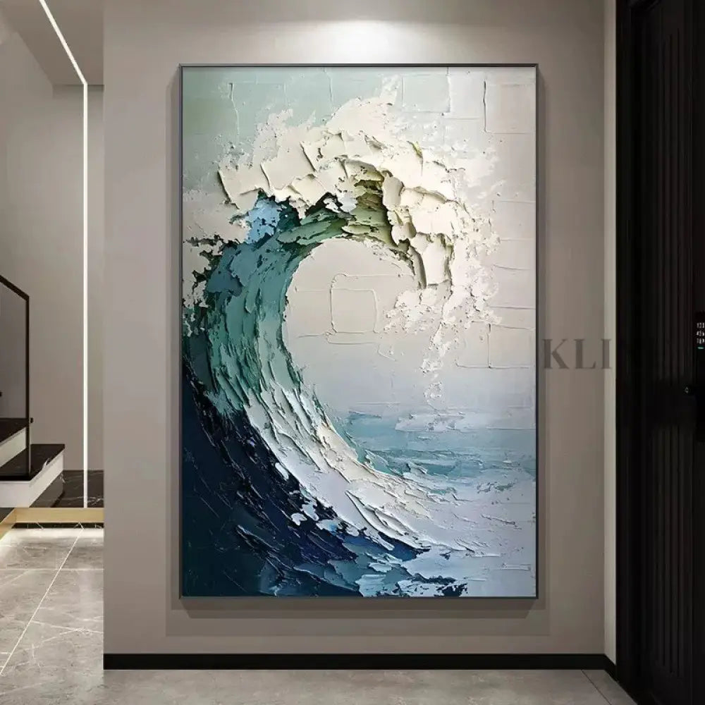 The Sculpted Sea - Hand Painting