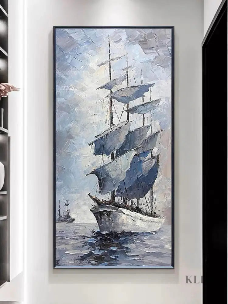 The Sea Calls My Name - Hand Painting