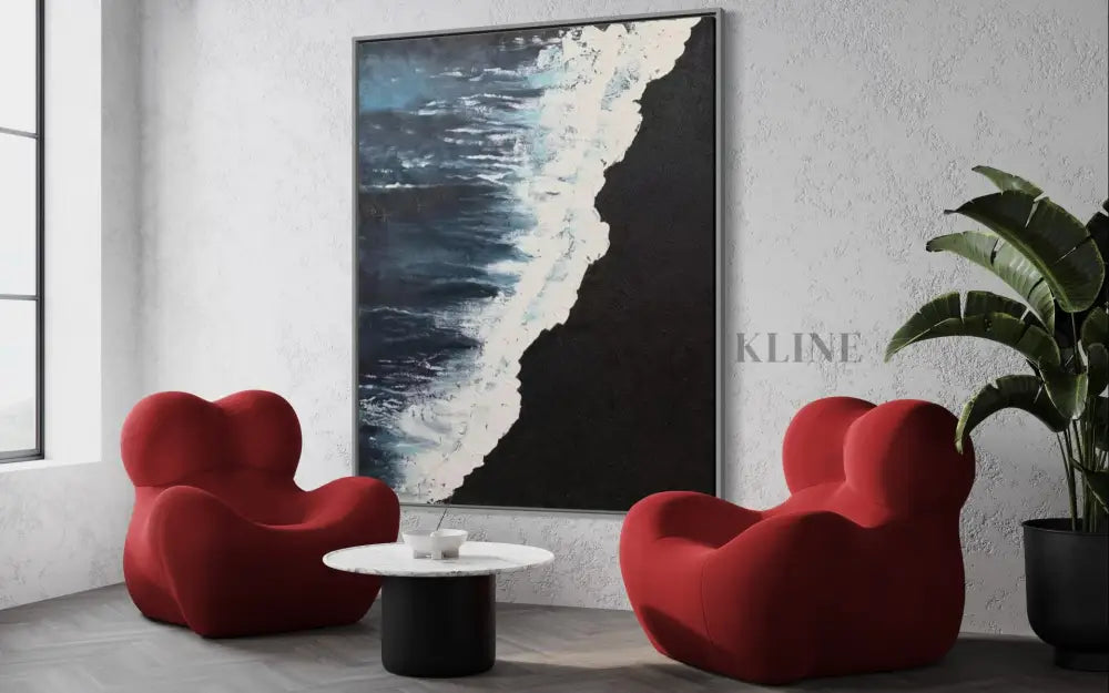 The Seaside - Hand Painting