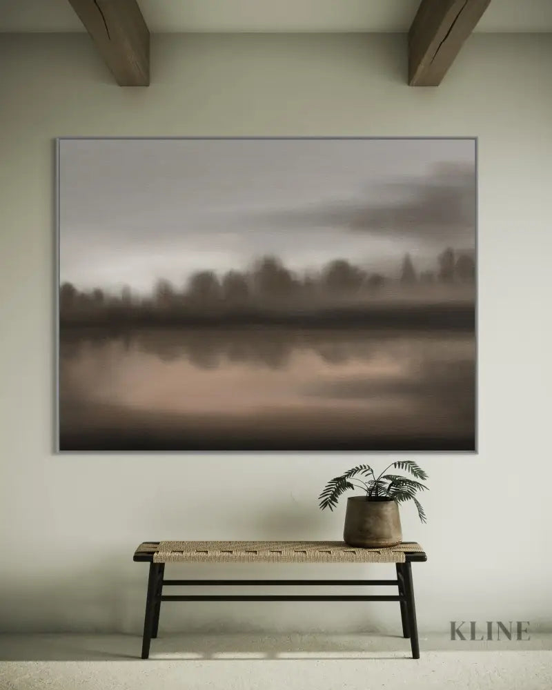 The Silent Forest - Hand Painting