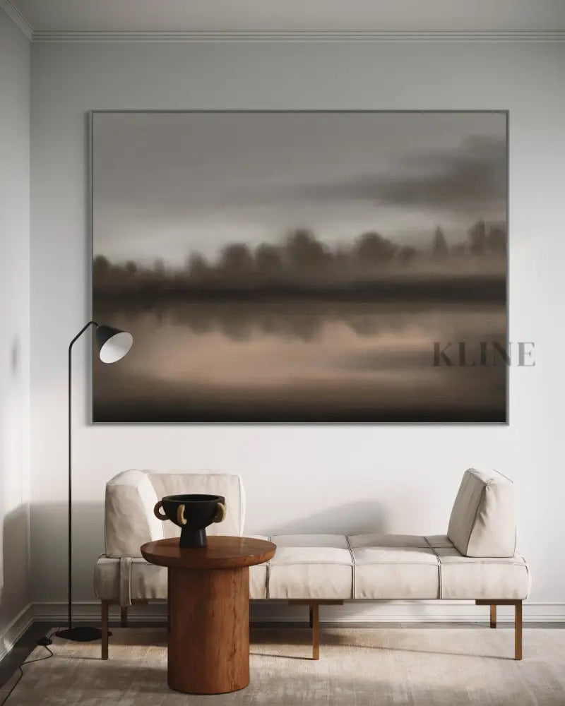 The Silent Forest - Hand Painting