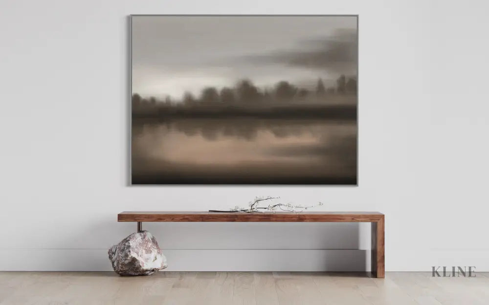 The Silent Forest - Hand Painting