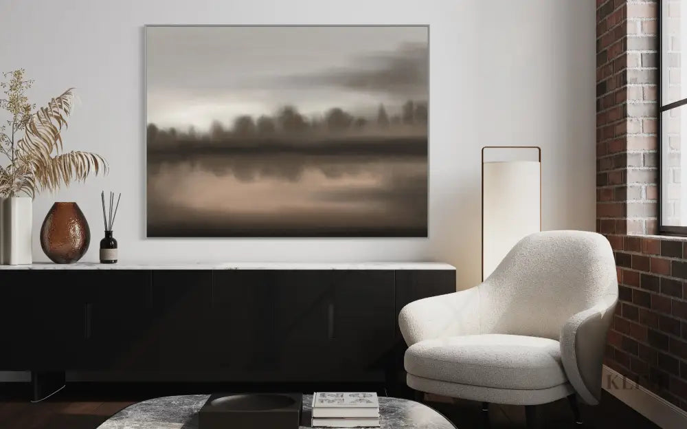 The Silent Forest - Hand Painting