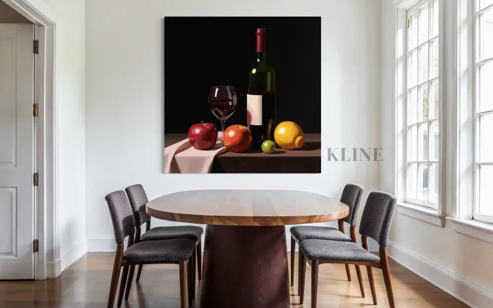 The Sommelier’s Pause - Hand Painting