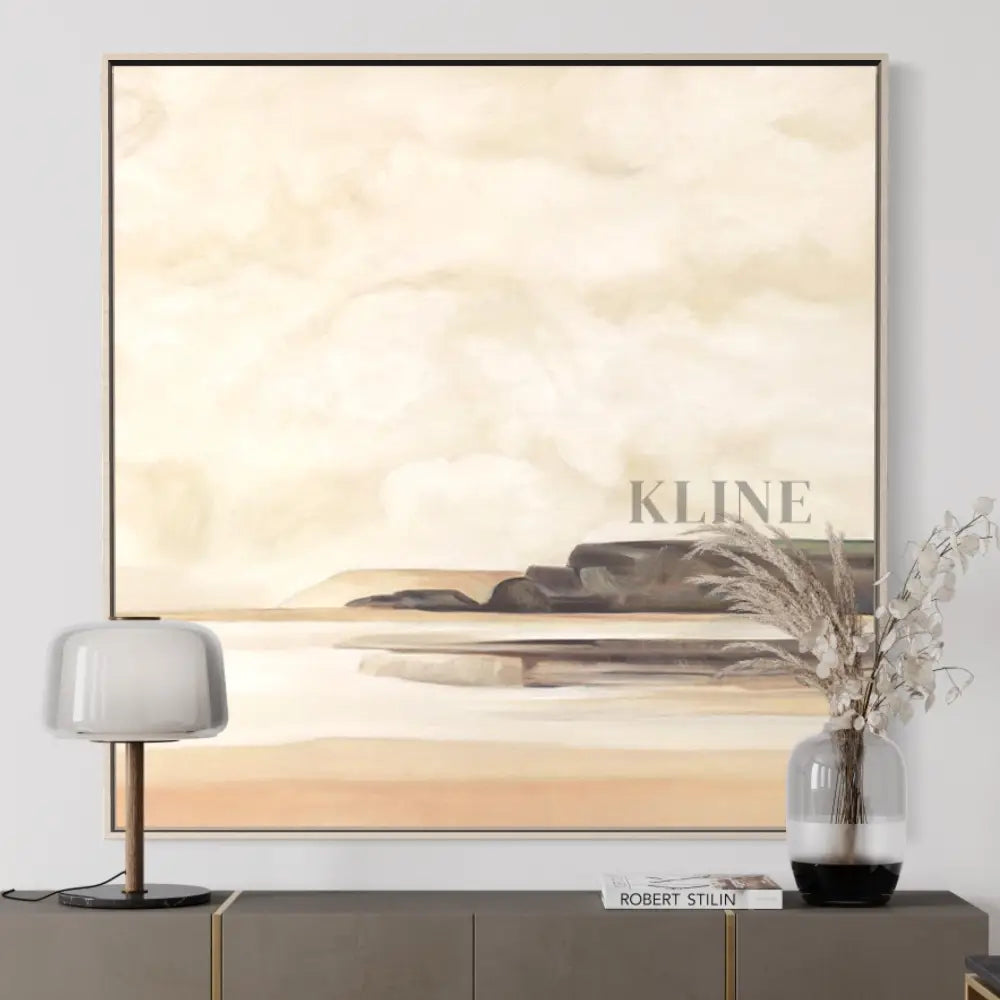 The Song of the Earth - Rolled Canvas / 80x80cm / 31x31’’ - Hand Painting