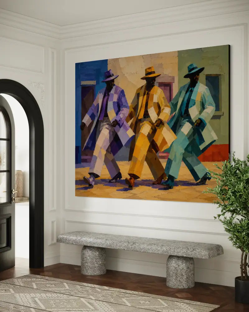 The Sunday Gentlemen - Hand Painting
