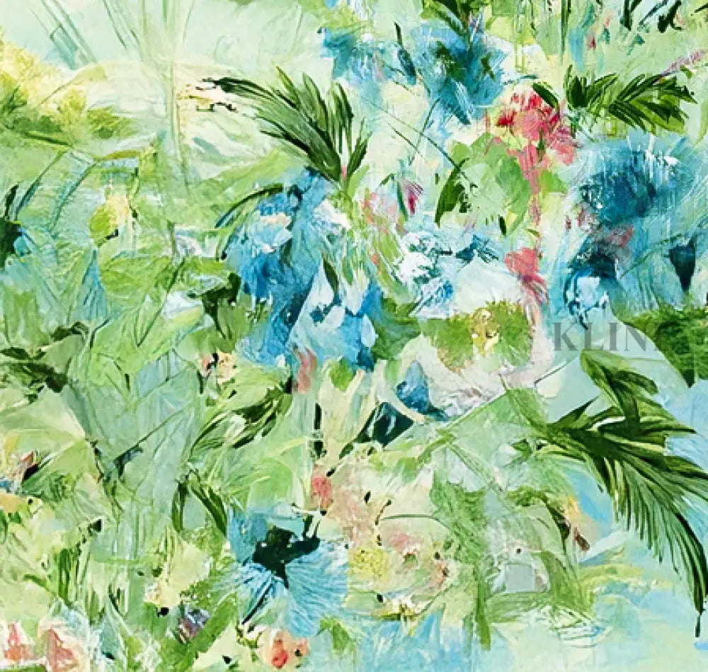 The Unfurling Garden - Hand Painting