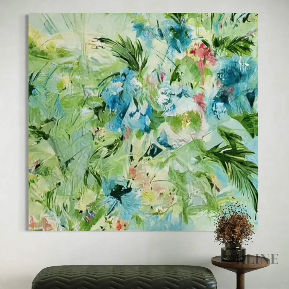 The Unfurling Garden - Hand Painting