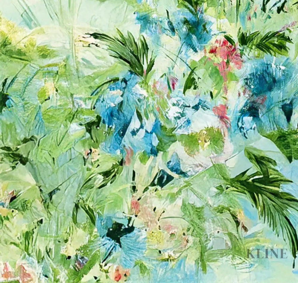 The Unfurling Garden - Hand Painting