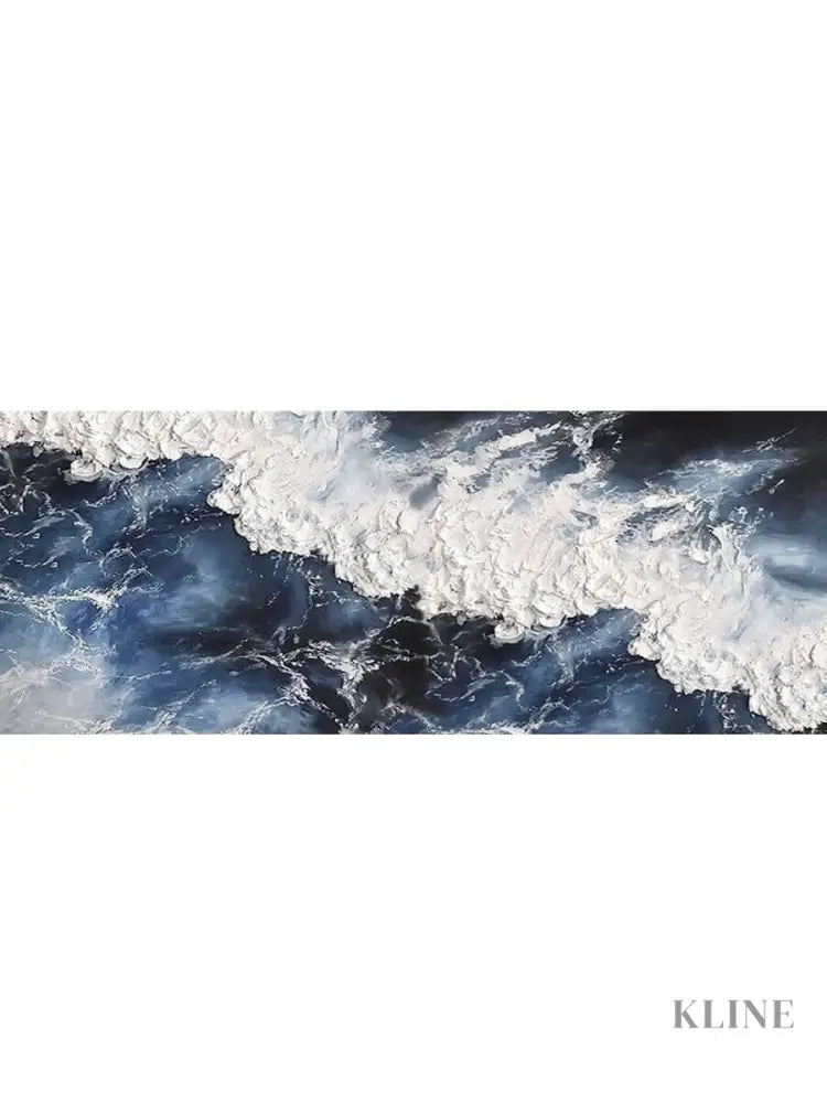 The Waves I Have Seen - Hand Painting