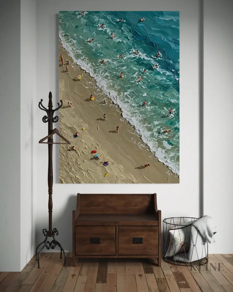 Tides of Happiness - Hand Painting