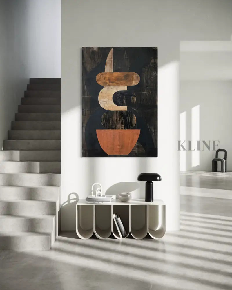 Totem No. 02 - Hand Painting