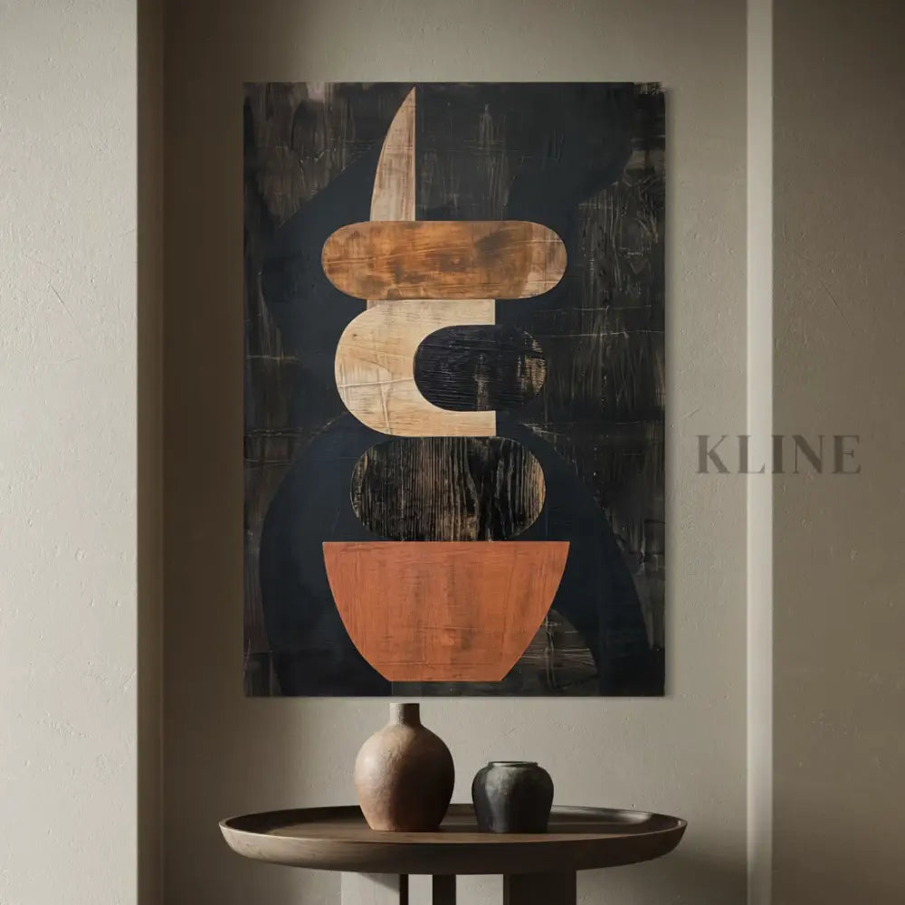 Totem No. 02 - Hand Painting