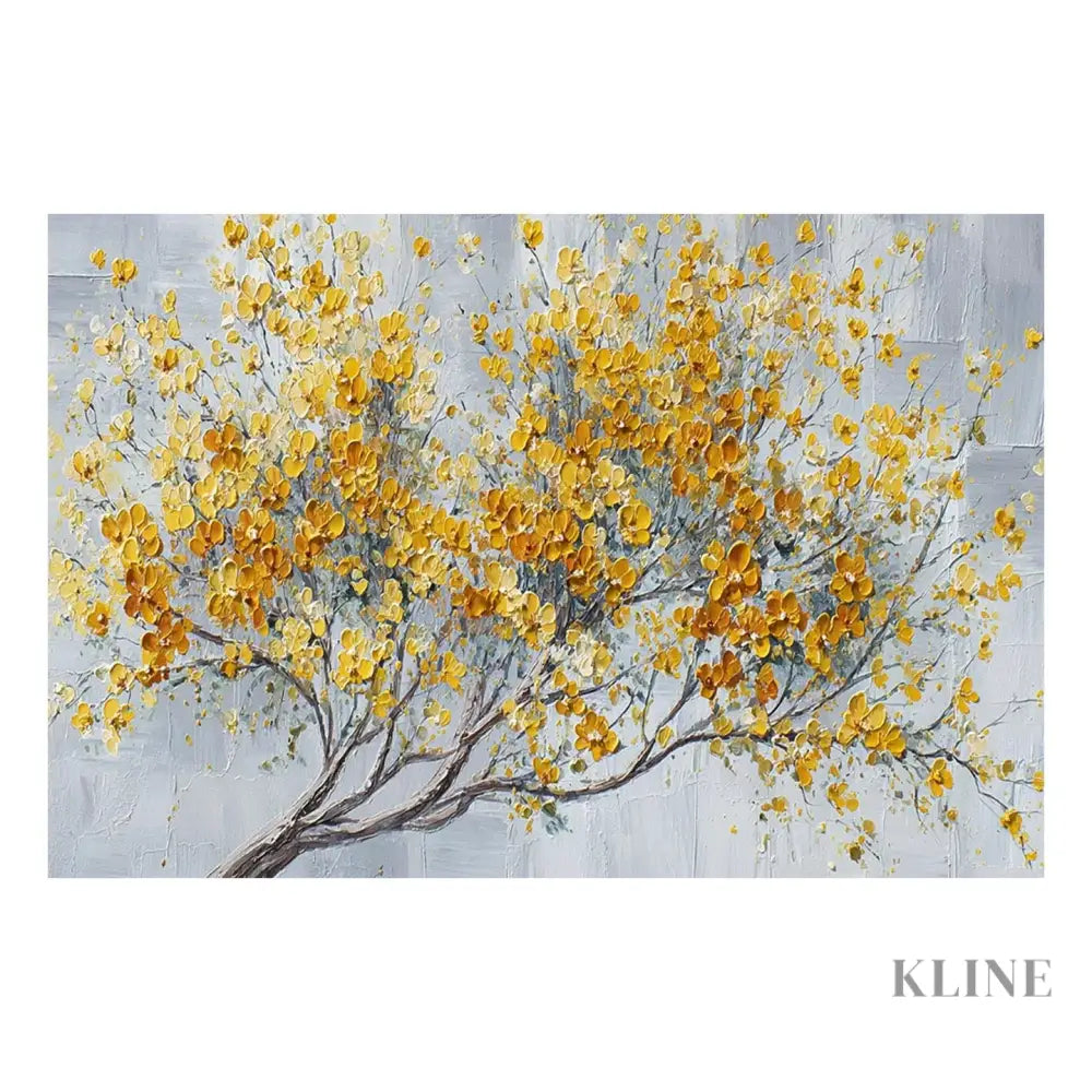 Tree of Gold - Hand Painting