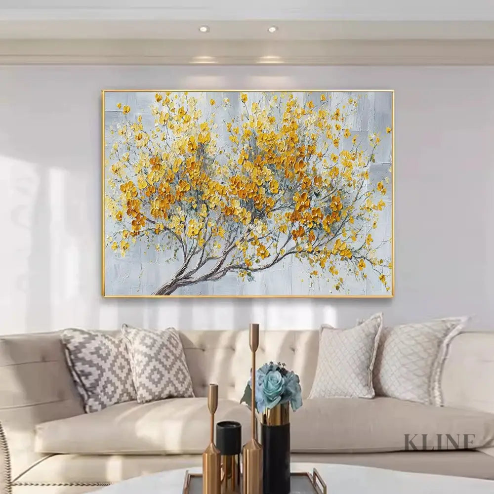 Tree of Gold - Hand Painting