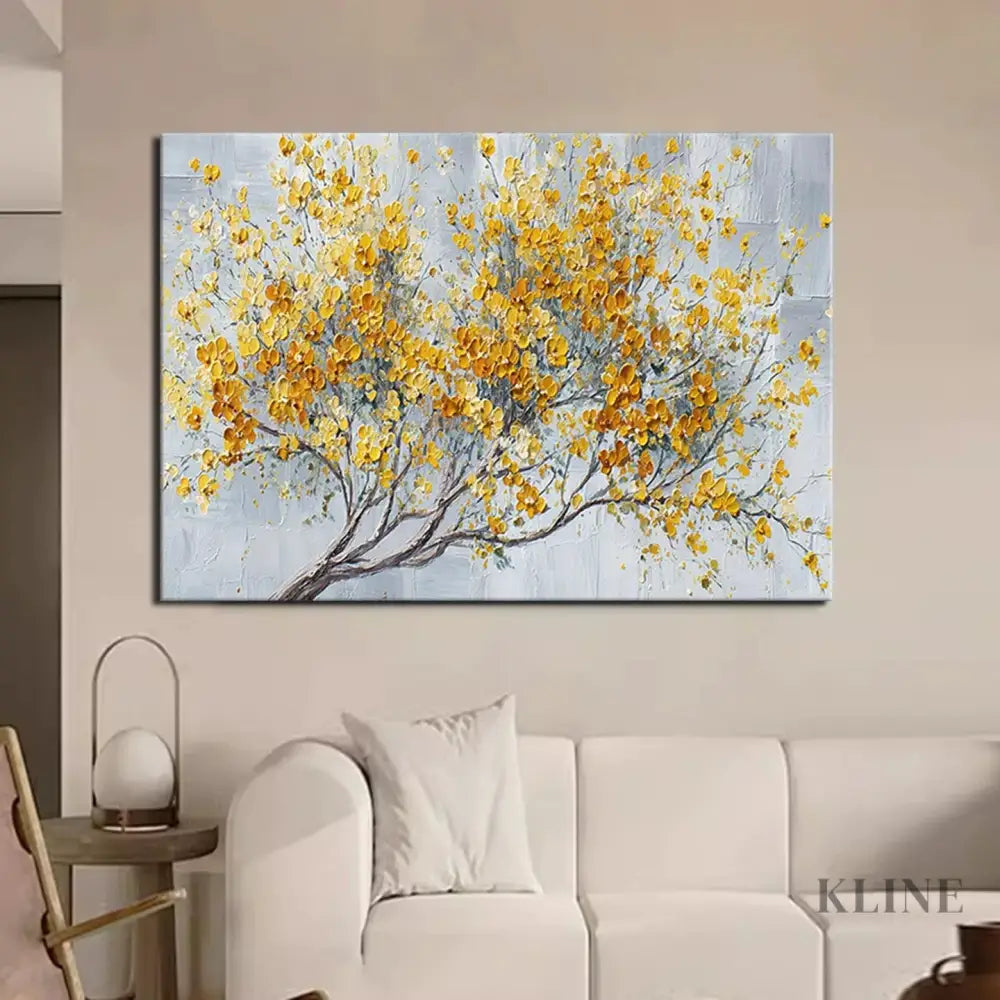 Tree of Gold - Hand Painting