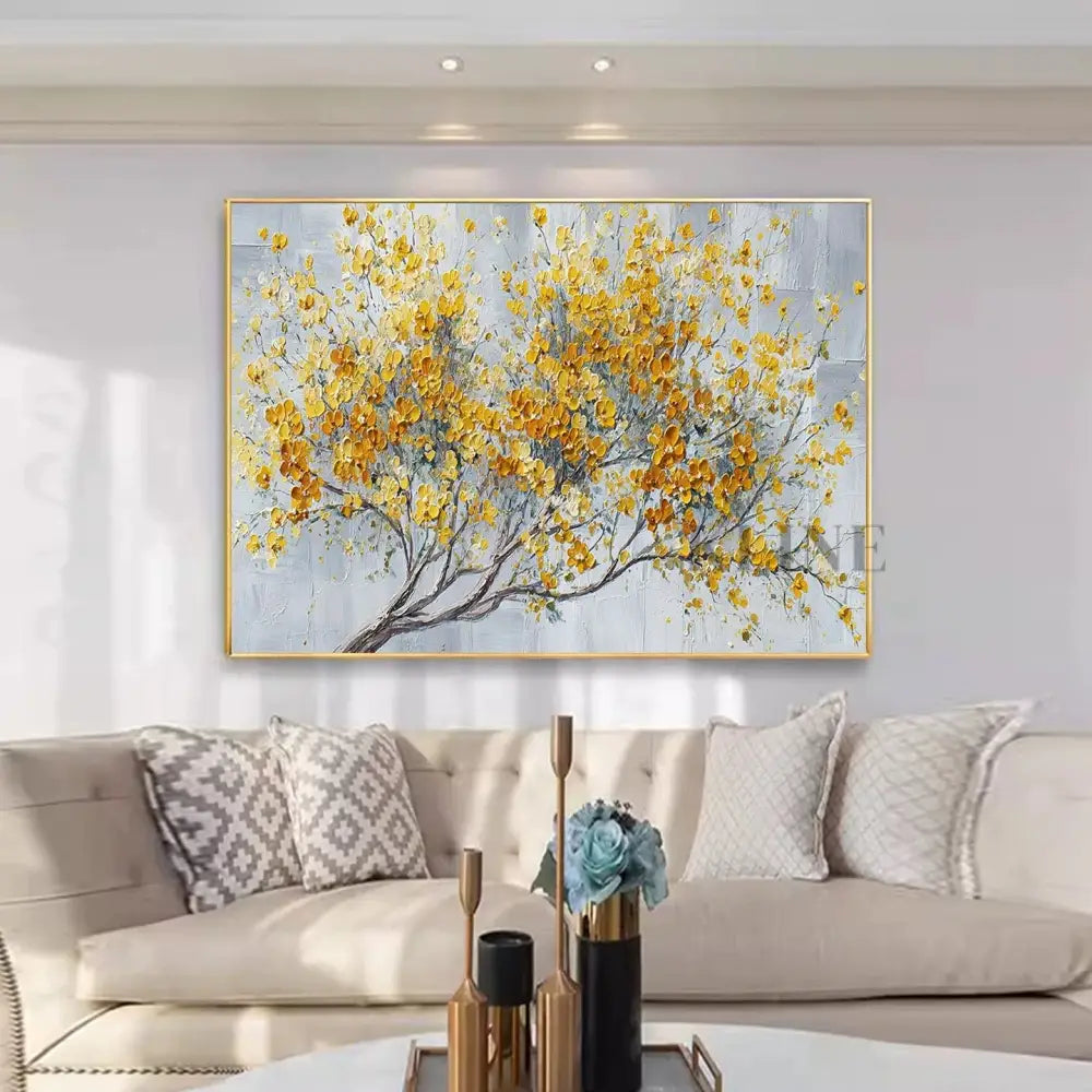 Tree of Gold - Hand Painting