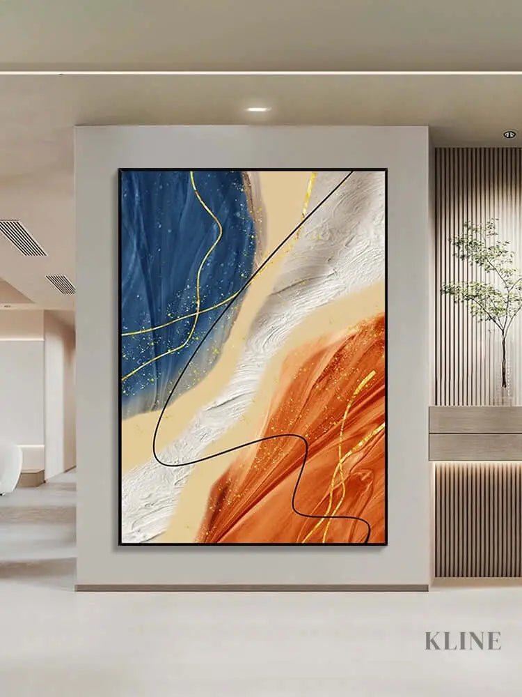 Tundra Textured Wall Art - Hand Painting