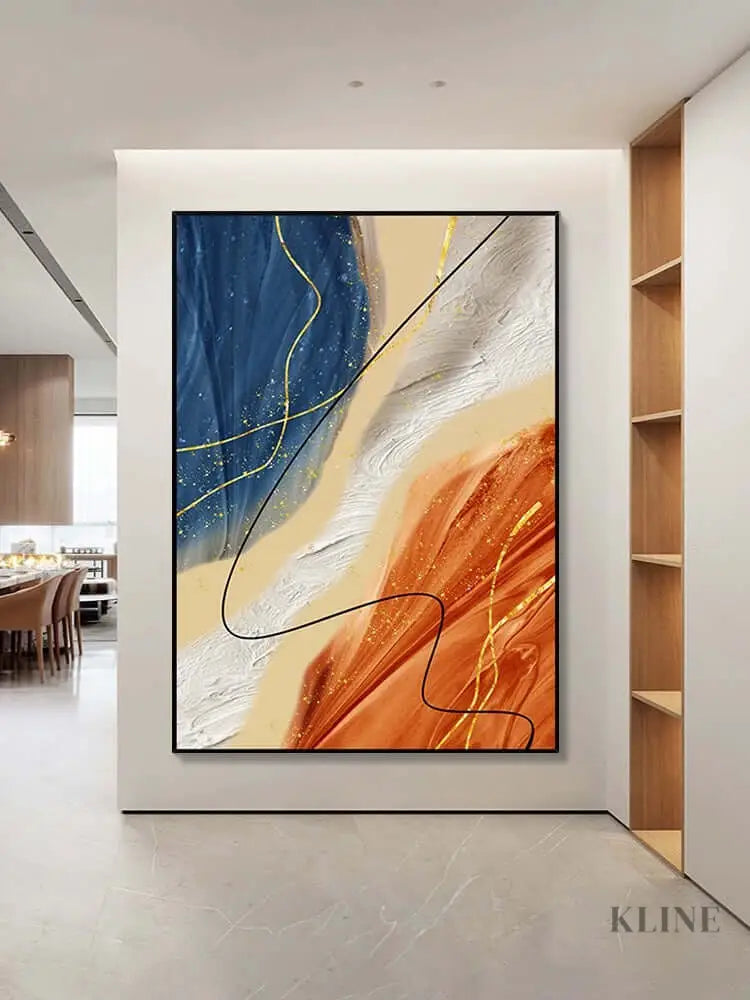 Tundra Textured Wall Art - Hand Painting