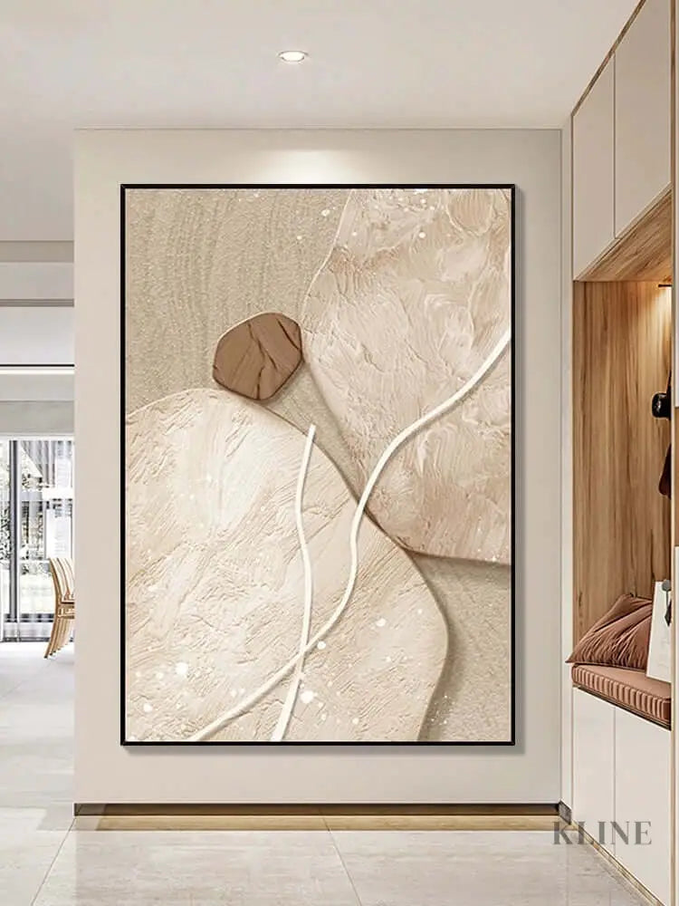 Two Stone Wall Art - Hand Painting