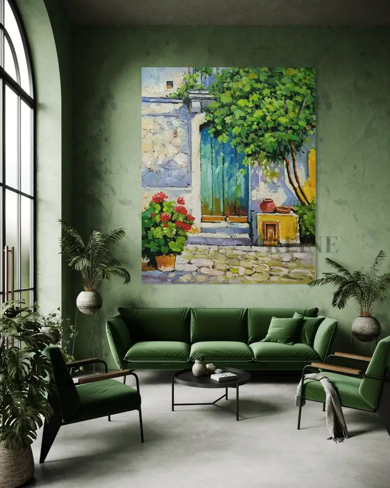 Under the Italian Sun - Hand Painting