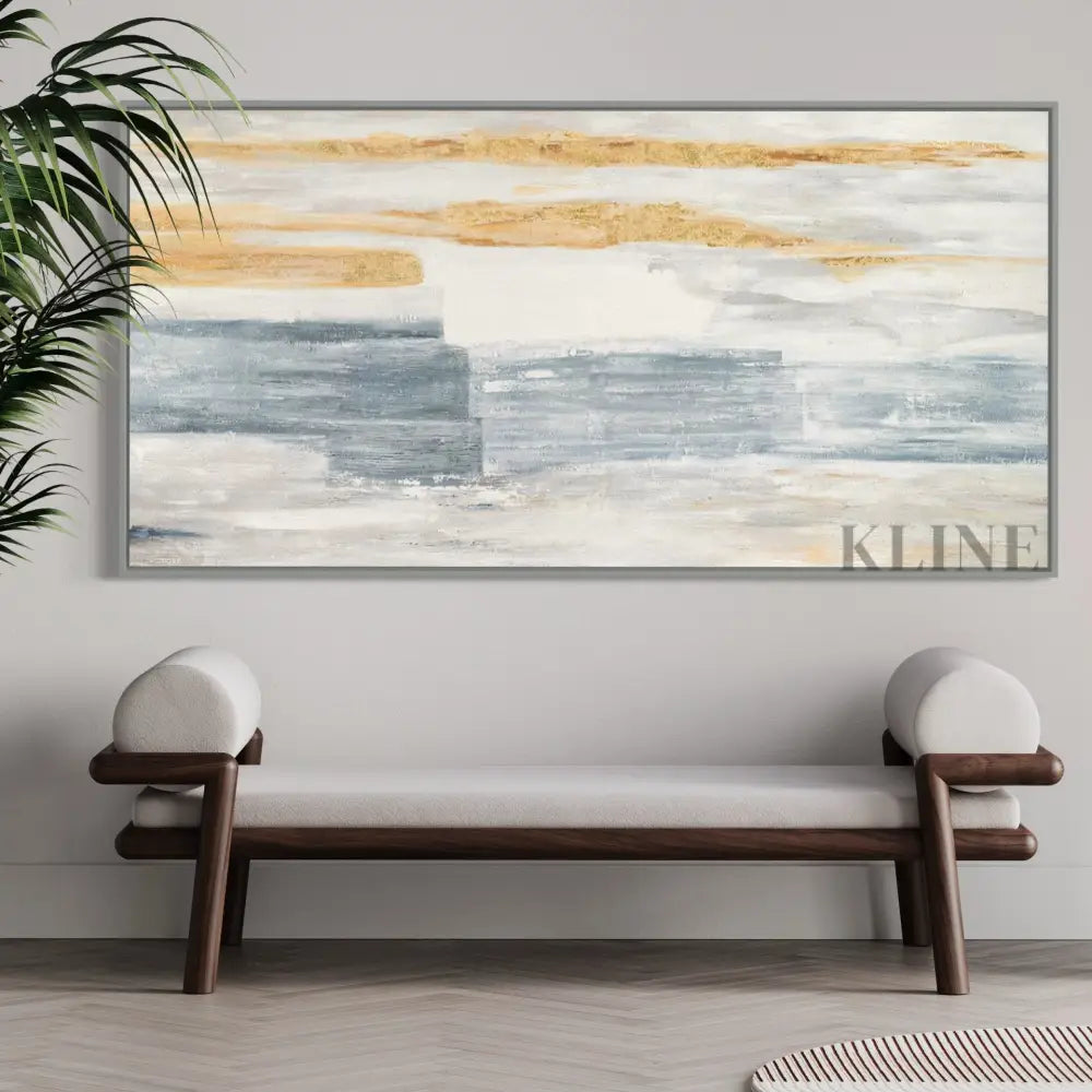 Upon Horizons - Rolled Canvas / 50x100cm / 20x39’’ - Hand Painting