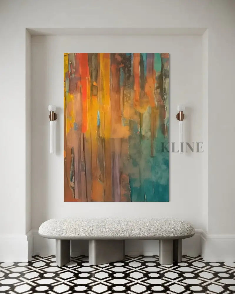 Urban Reflections - Hand Painting