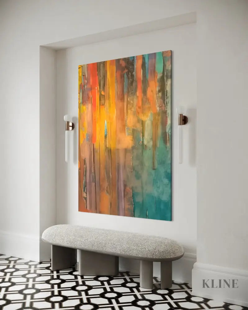 Urban Reflections - Hand Painting